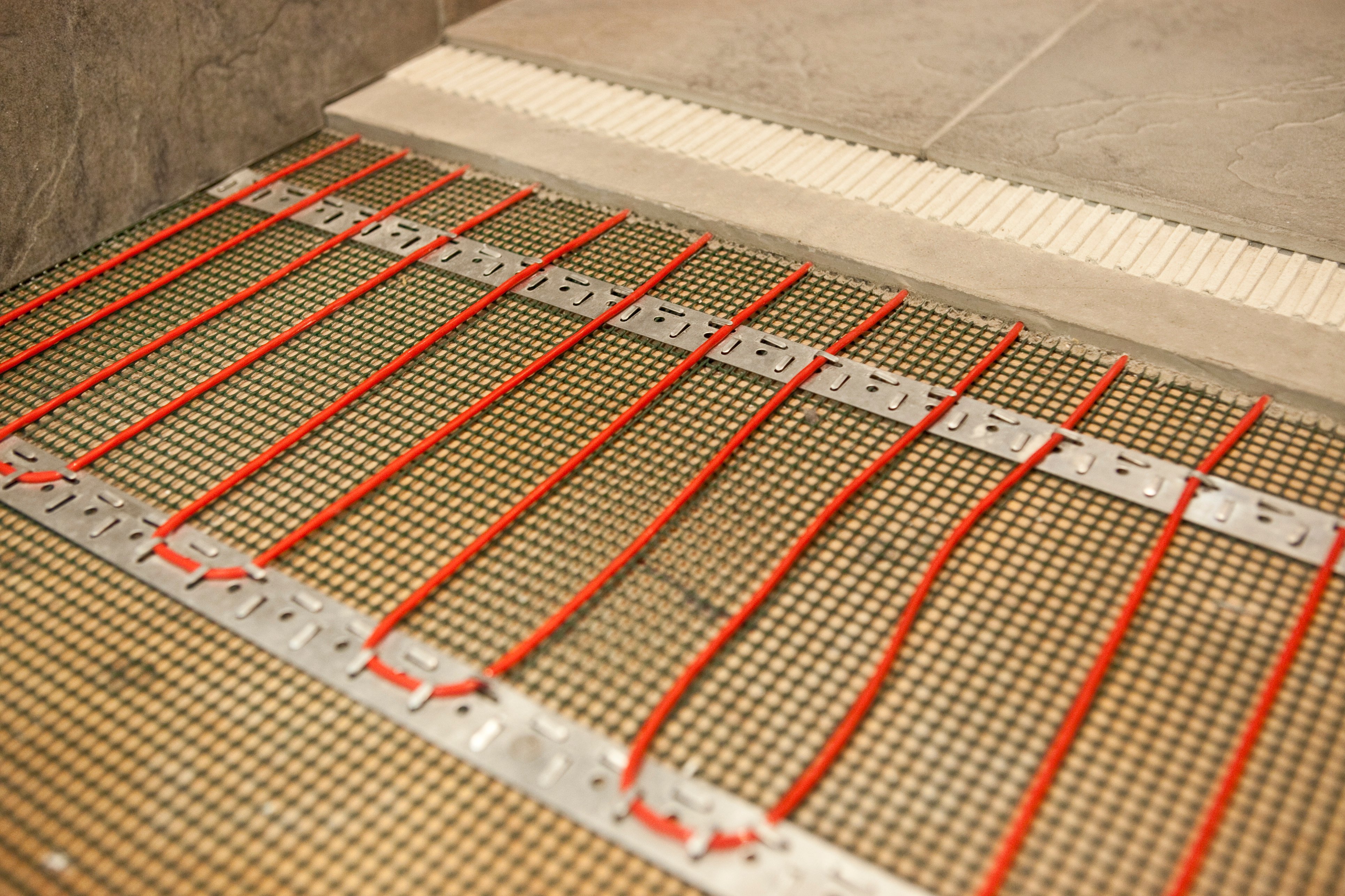 radiant heat concrete flooring