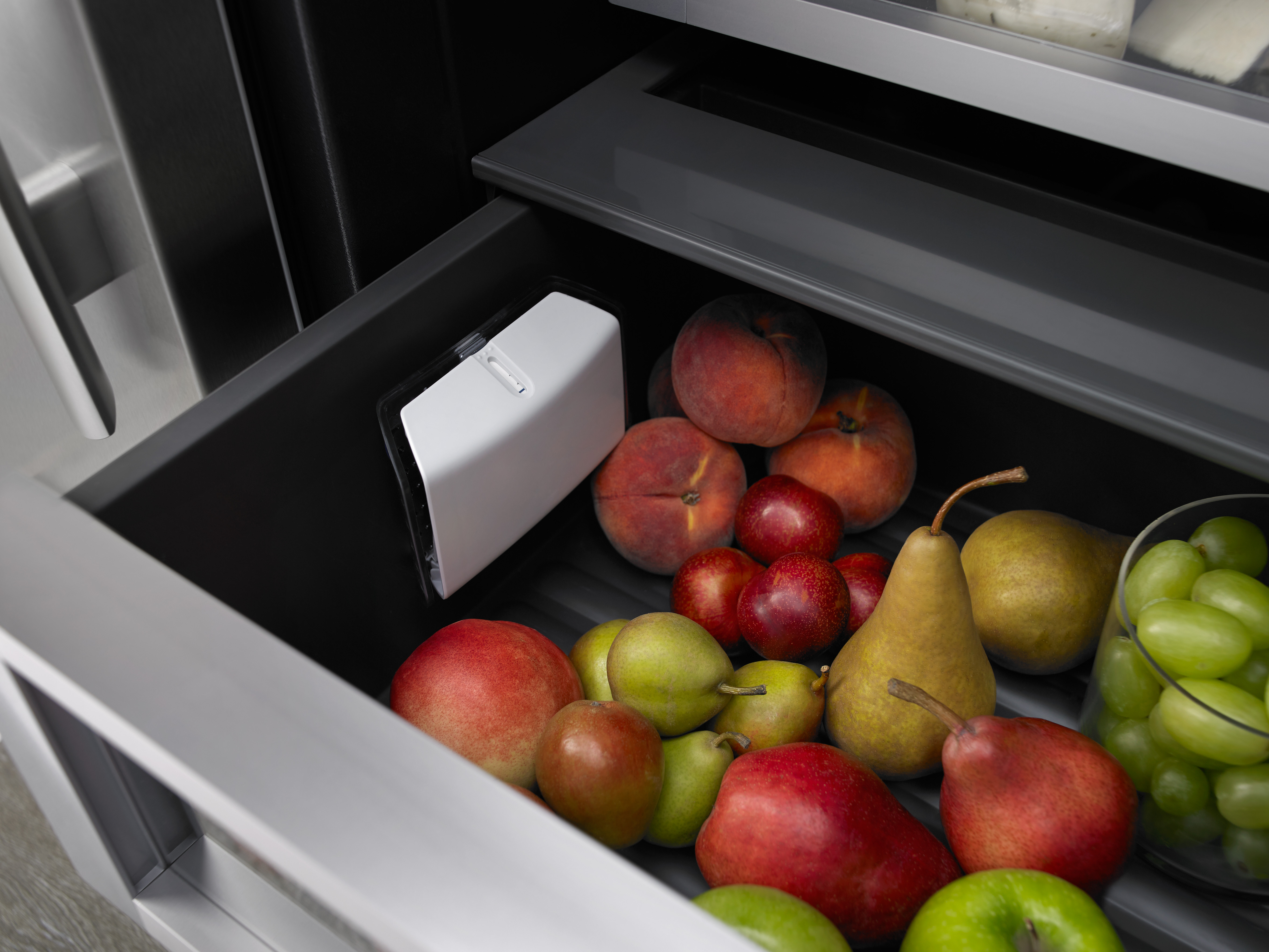 Produce in refrigerator drawer