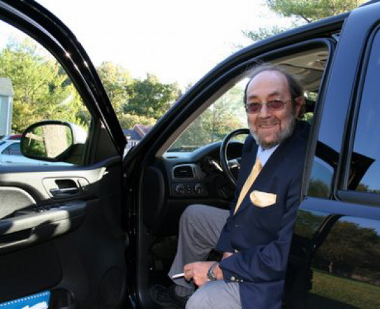 Boris Mlodik sitting in his vehicle Boris Mlodik sitting in his vehicle