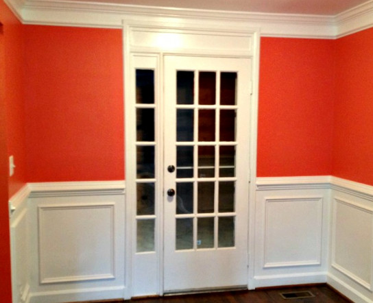 Painted room in Arlington, Va. Painted room in Arlington, Va.