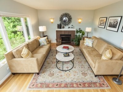 Light Hardwood Floors Persian Rug Couches Light Hardwood Floors Persian Rug Couches