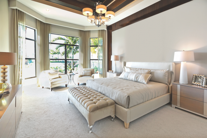 Master Bedroom With Tall Windows And Sitting Area Angie S List Master Bedroom With Sitting Area