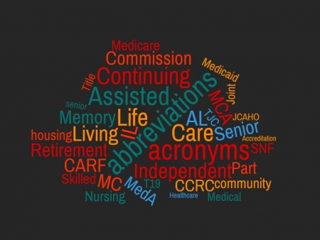 senior living abbreviations