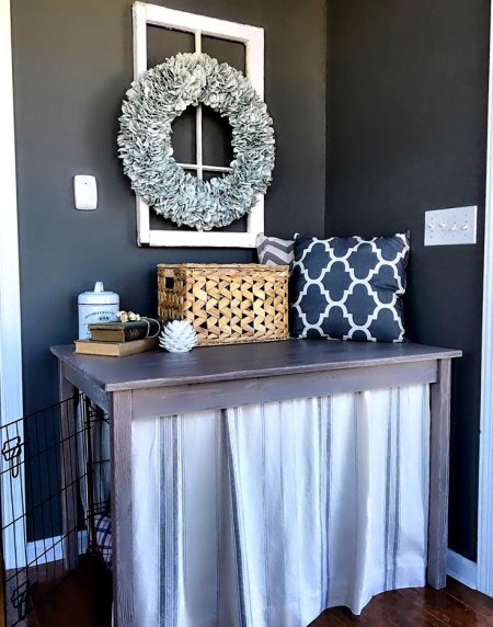 How To Decorate A Dog Crate Angie S List Decorated Dog Crate