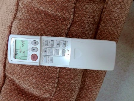 ductless heat pump remote control