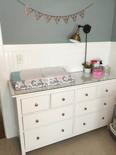 nursery dresser and changing table