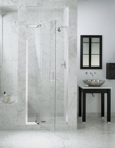 Which Shower Door Is Right For Your Bathroom Angie S List Pivot Shower Door