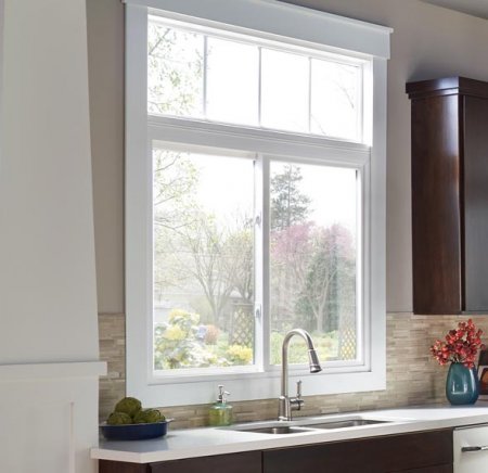 sliding window in kitchen