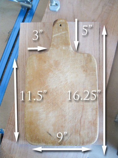 cutting board template