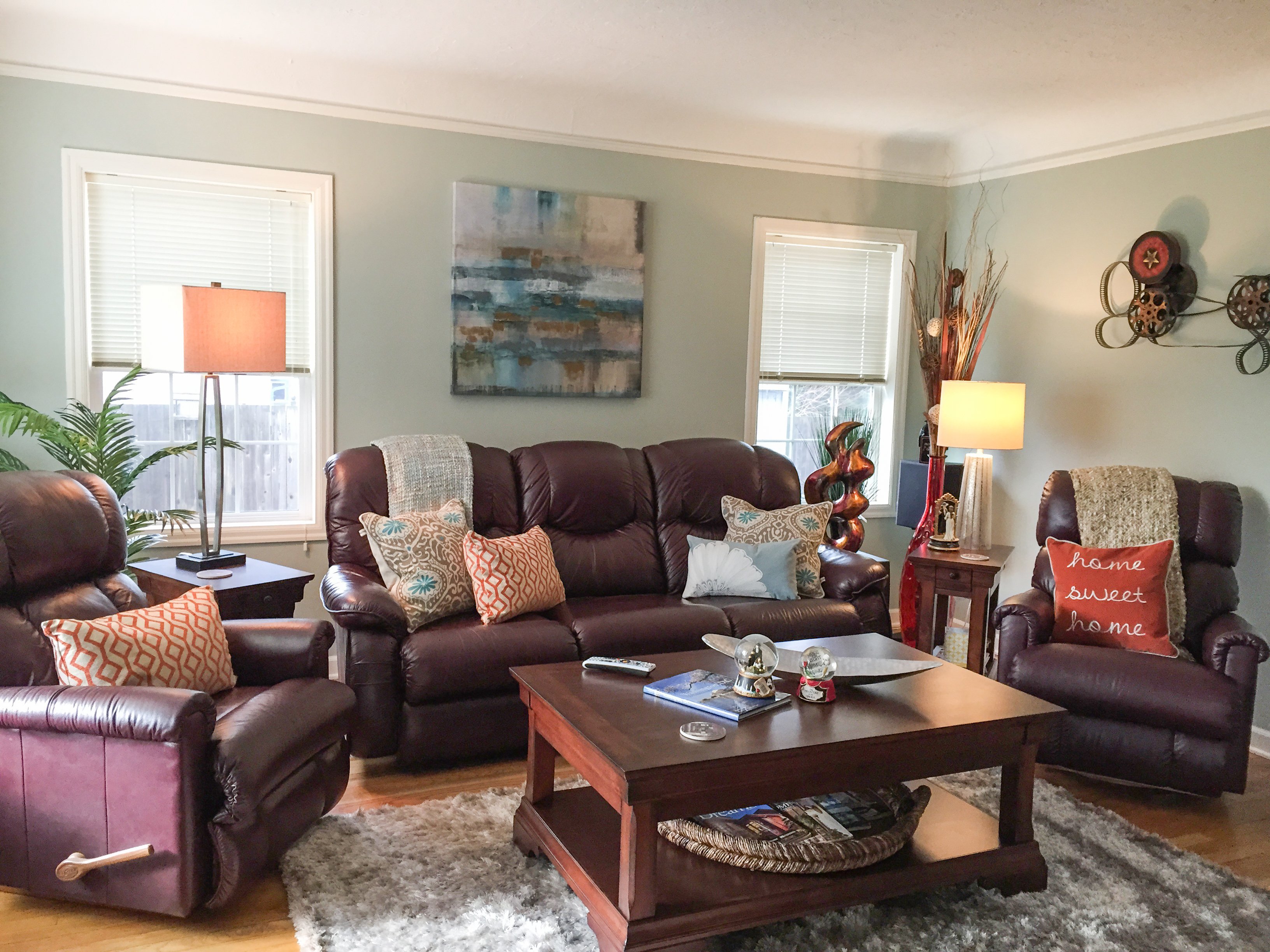 Living Room Lighting Ideas An eclectic living room scene
