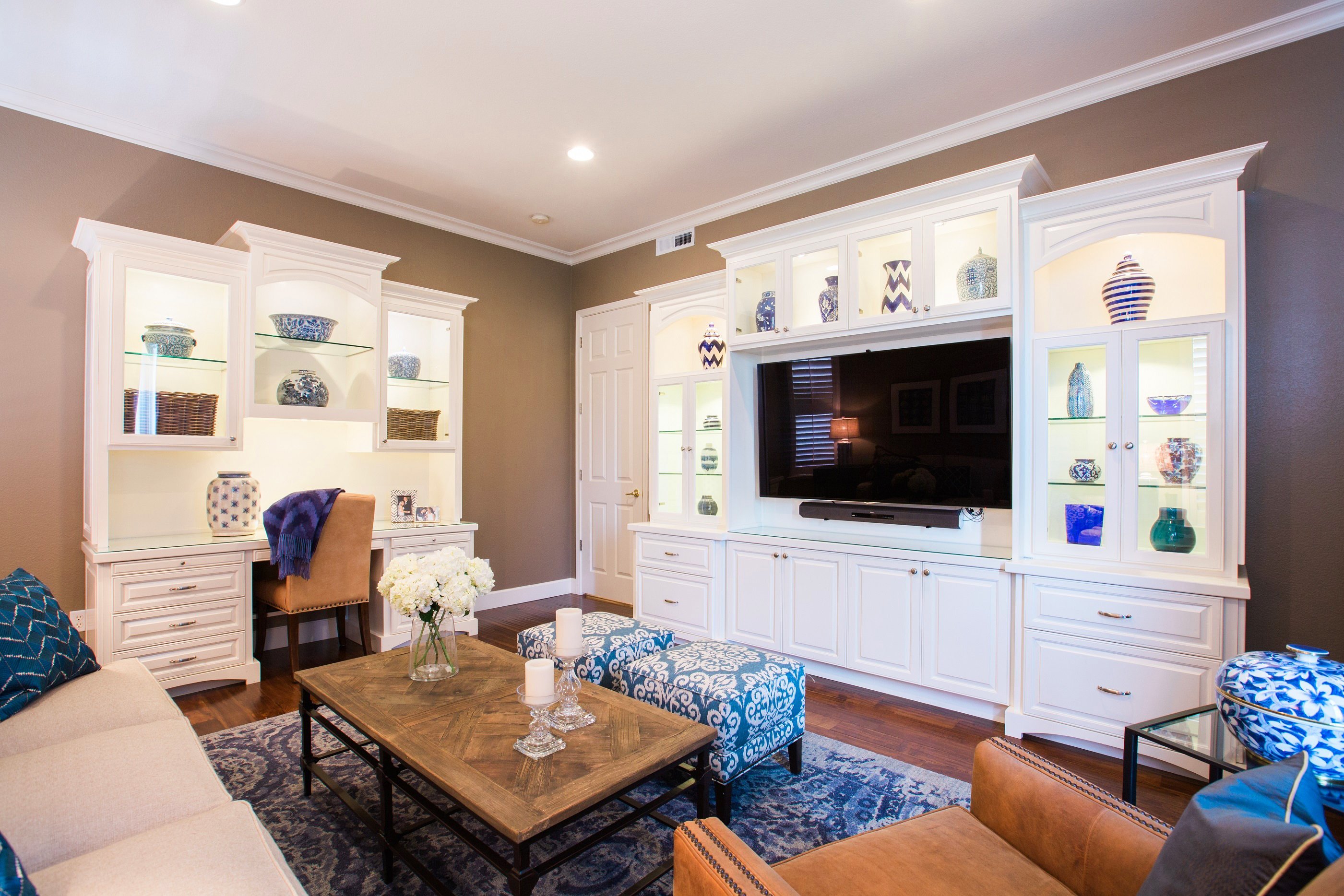Living Room Lighting Ideas San Jose, Calif. (February 5, 2016) Some 2016 remodeling trends include less formal living spaces, and incorporating build in media units and desks so space can serve multiple purposes.