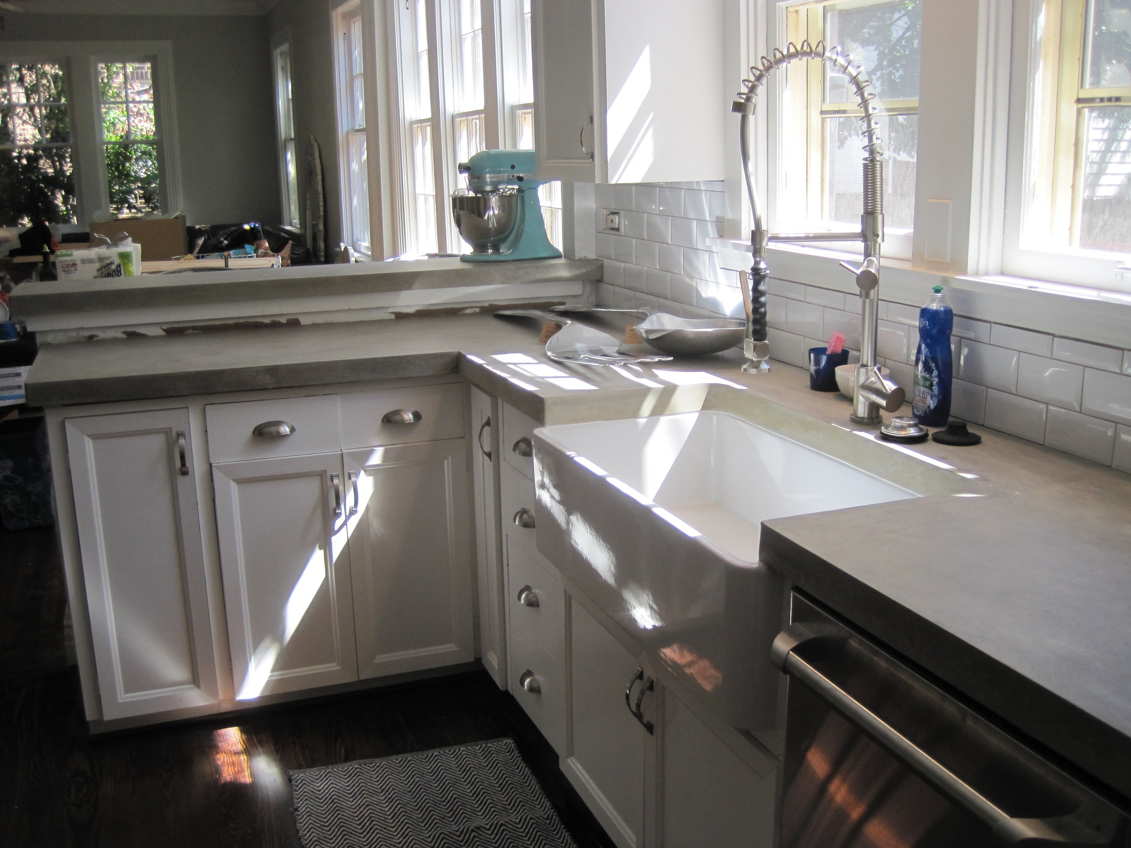 Uncategorized Concrete Kitchen Countertops concrete kitchen countertops angies list with countertops