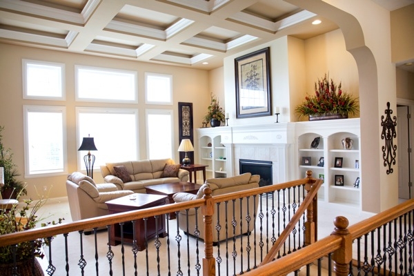 open concept floor plan (Photo by )