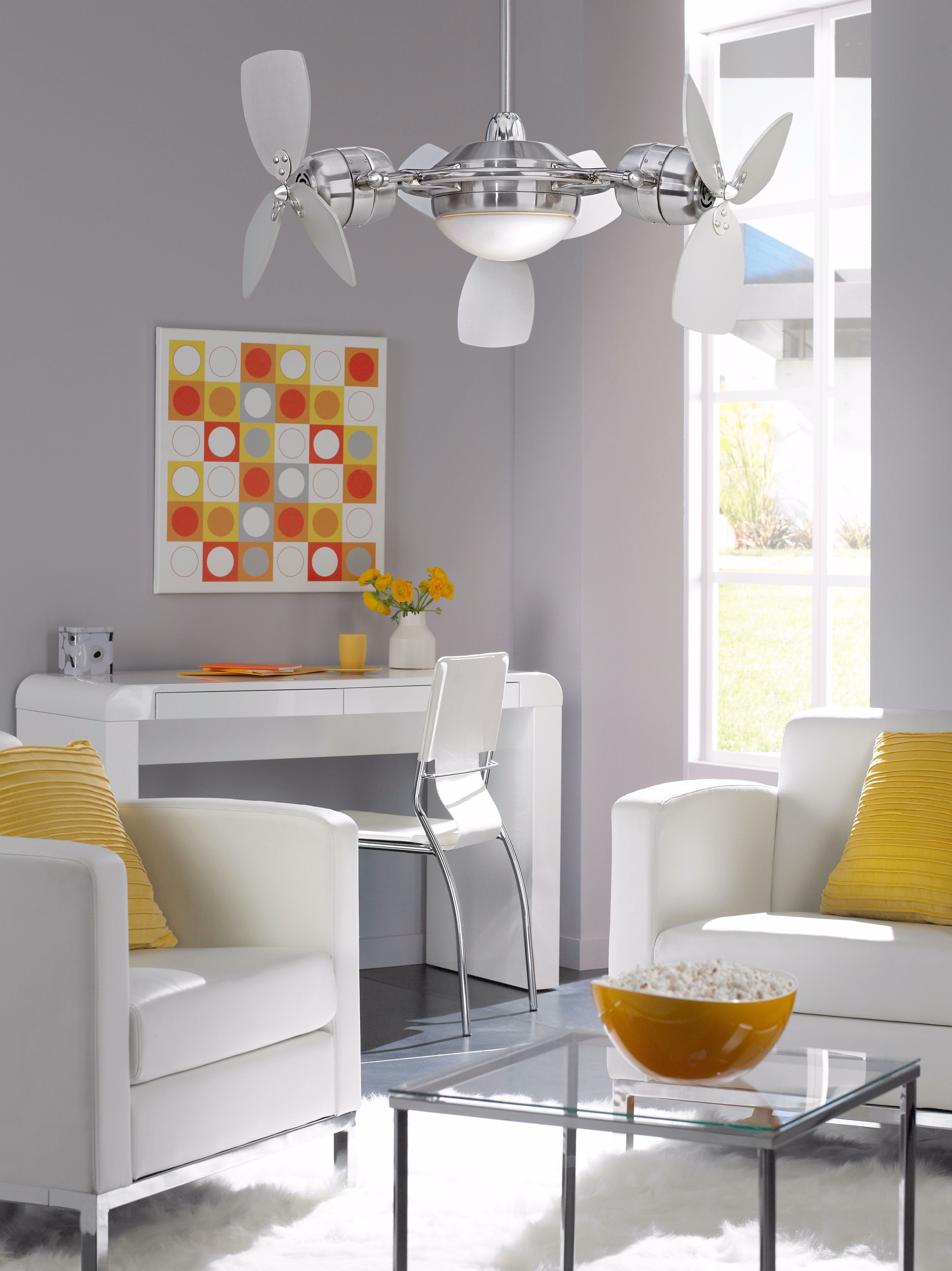dual ceiling fan