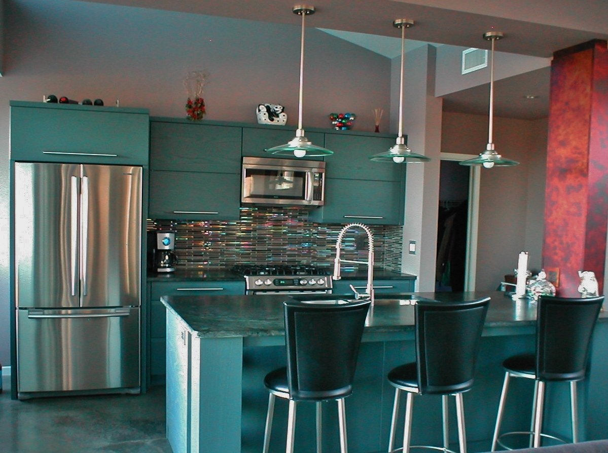 Soapstone Countertops Angie S List Gallery Kitchen With Blue Soapstone And Gl Tile Color Accents