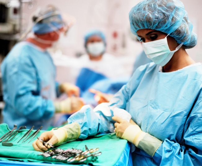 Organ transplant surgeons