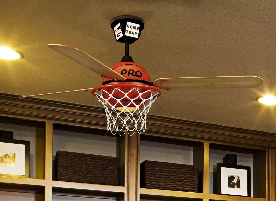 basketball decroative ceiling fan