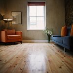 Living Room Lighting Ideas A small living room with a floor lamp in the corner