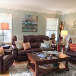 Living Room Lighting Ideas An eclectic living room scene