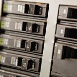 an electrical panel
