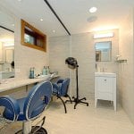 basement hair salon