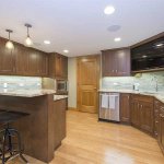 basement kitchen and wet bar