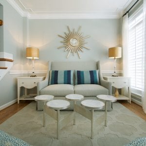 How To Pick Hallway Paint Colors Angie S List Pale Blue Paint Color In Living Room