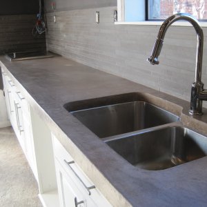 The Pros And Cons Of Concrete Countertops Angie S List Concrete Countertop