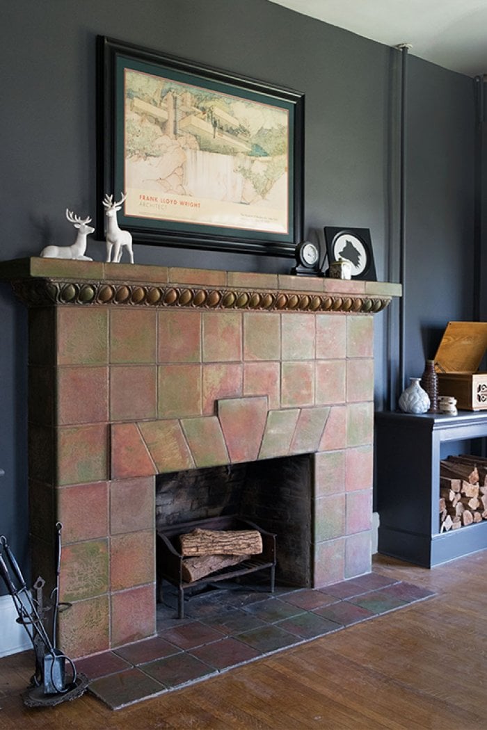 fireplace makeover contest restored tile