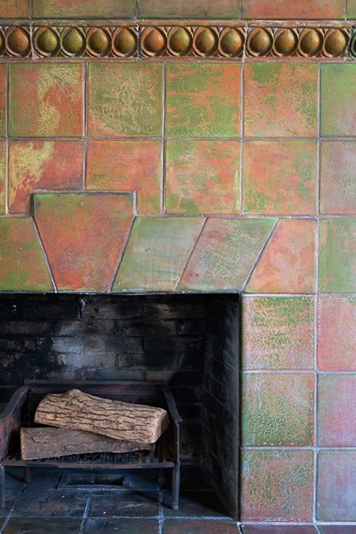 fireplace makeover contest restored tile