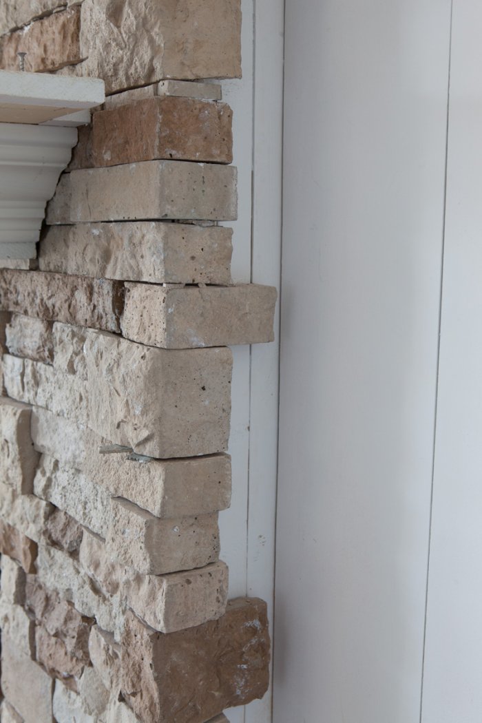 before and after fireplace makeover