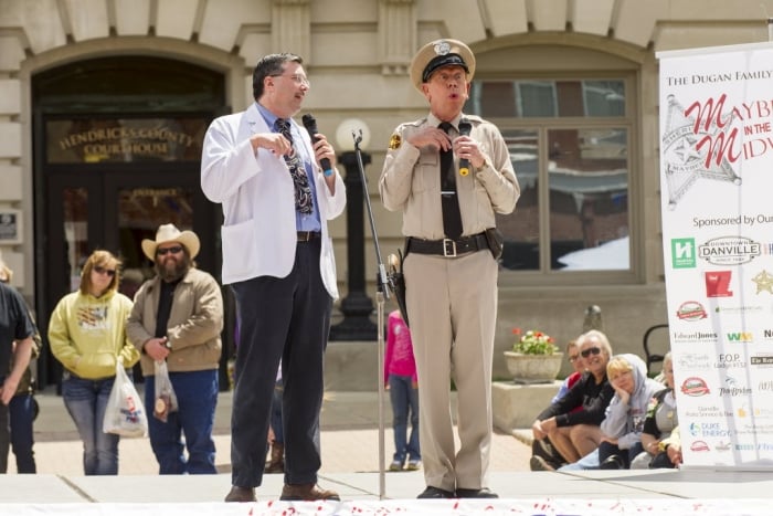 The now-annual Mayberry in the Midwest festival features tribute artists who portray iconic cast members from "The Andy Griffith Show." (Photo by Doug McSchooler)