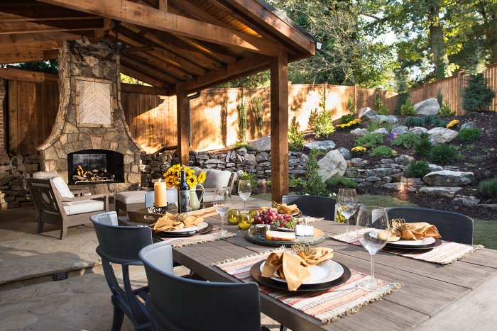 Backyard landscape makeover
