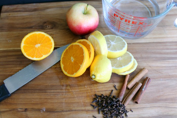 fall simmer pot ingredients