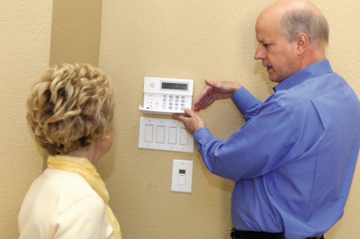 Security system installation