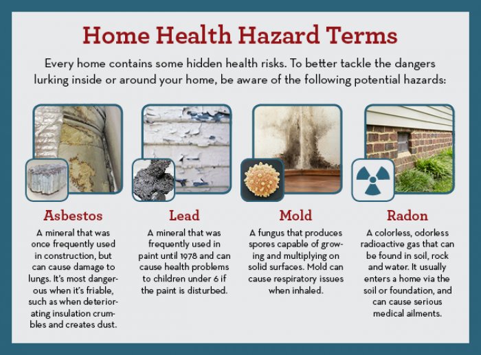 Is Your Home Hazardous To Health Angie S List Health Hazards Infographic