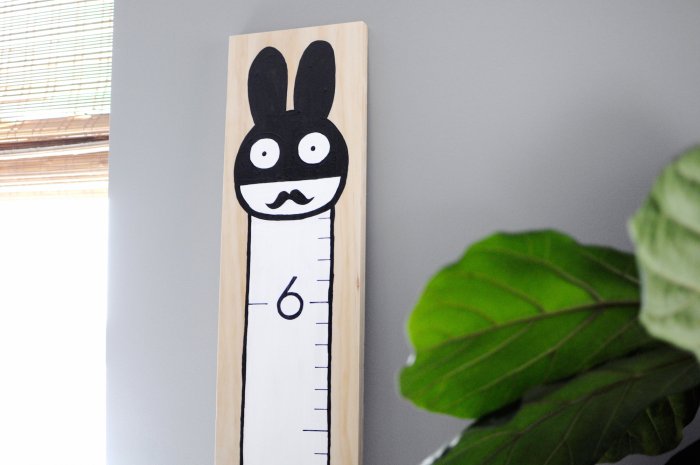 DIY growth chart