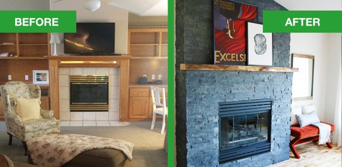 Stacked Stone Fireplace Makeover Angie S List - How Much Does It Cost To Do A Stacked Stone Fireplace Stacked Stone Fireplace Makeover Angie S List - How Much Does It Cost To Do A Stacked Stone Fireplace