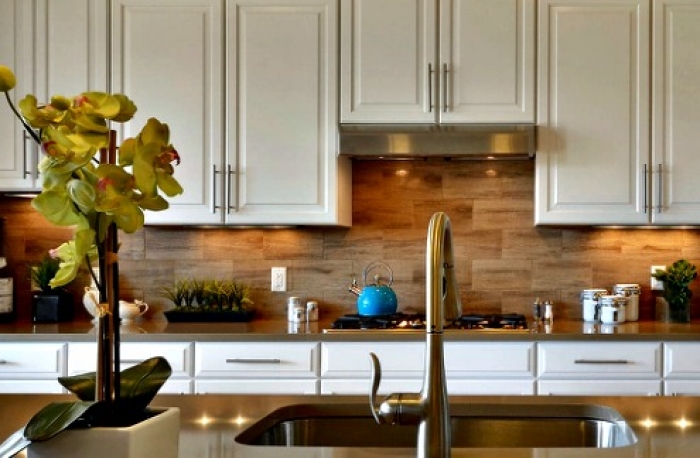 5 Kitchen Backsplash Trends Angie S List Use Wood Flooring Materials For Your Backsplash Kitchen