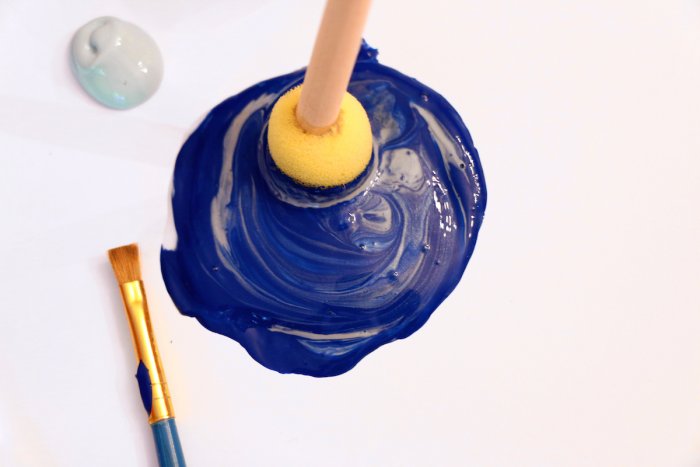 mixing paints