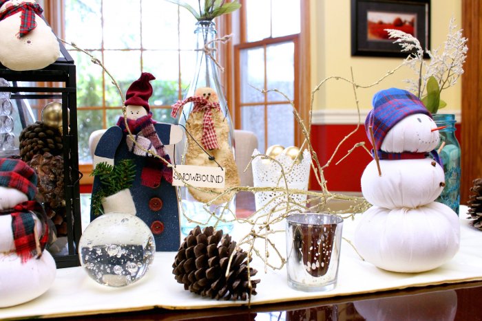 natural winter decor