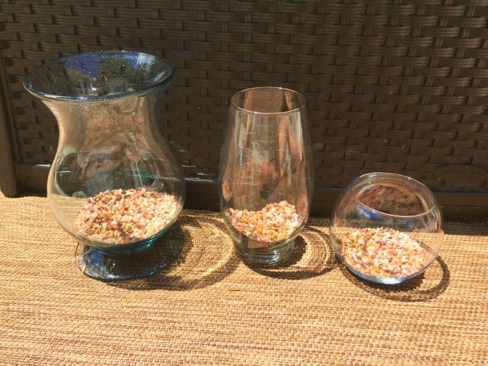 pebbles for DIY terrarium
