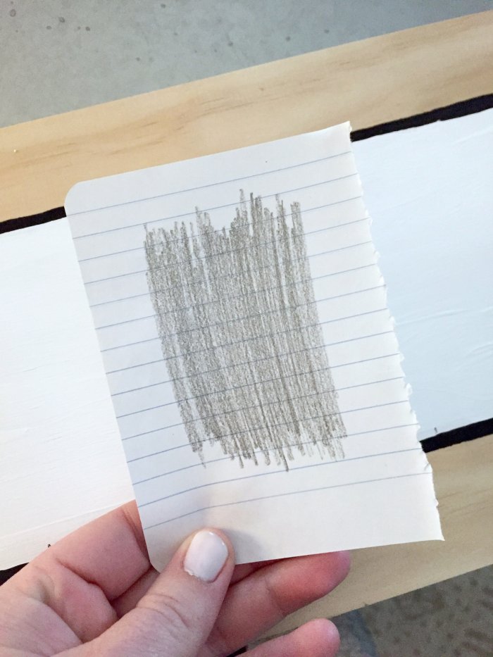 making DIY number stencils