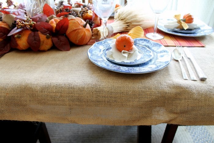 fall tablescape