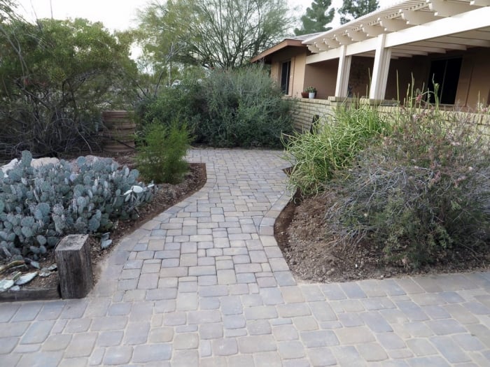 paver walkway