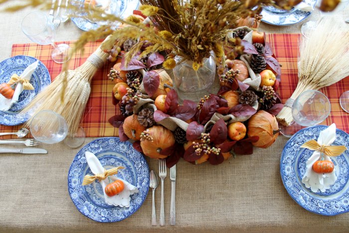 Thanksgiving tablescape