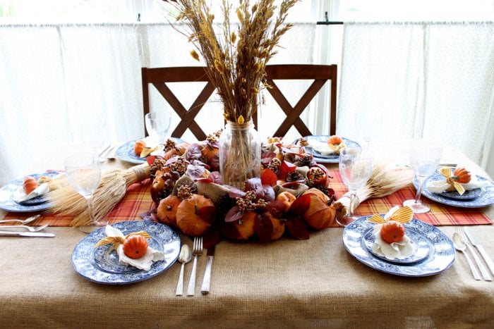 Thanksgiving tablescape