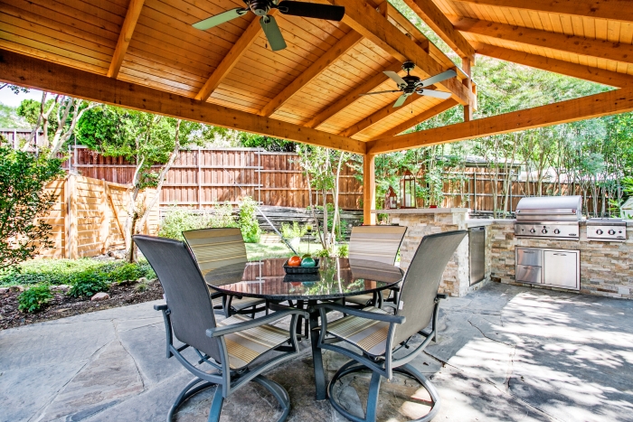 5 Things To Consider Before Building An Outdoor Kitchen Angie S List Elaborate Outdoor Kitchens With All Of Amenities Can Cost More Than 75 000 Photo Courtesy Dfw Improved
