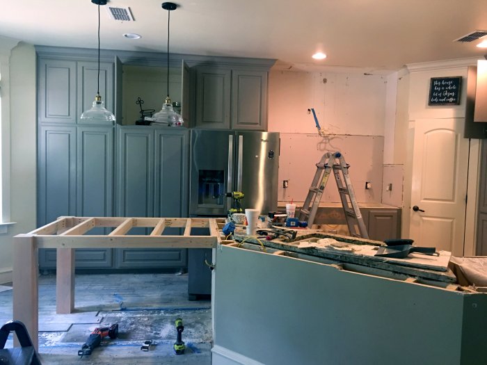 before and after kitchen remodel