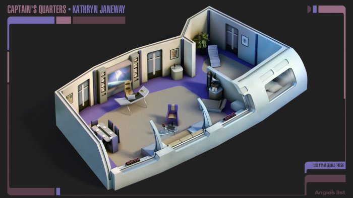 Kathryn Janeway’s Quarters